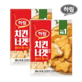 하림 치킨너겟(2) 1kg 2봉