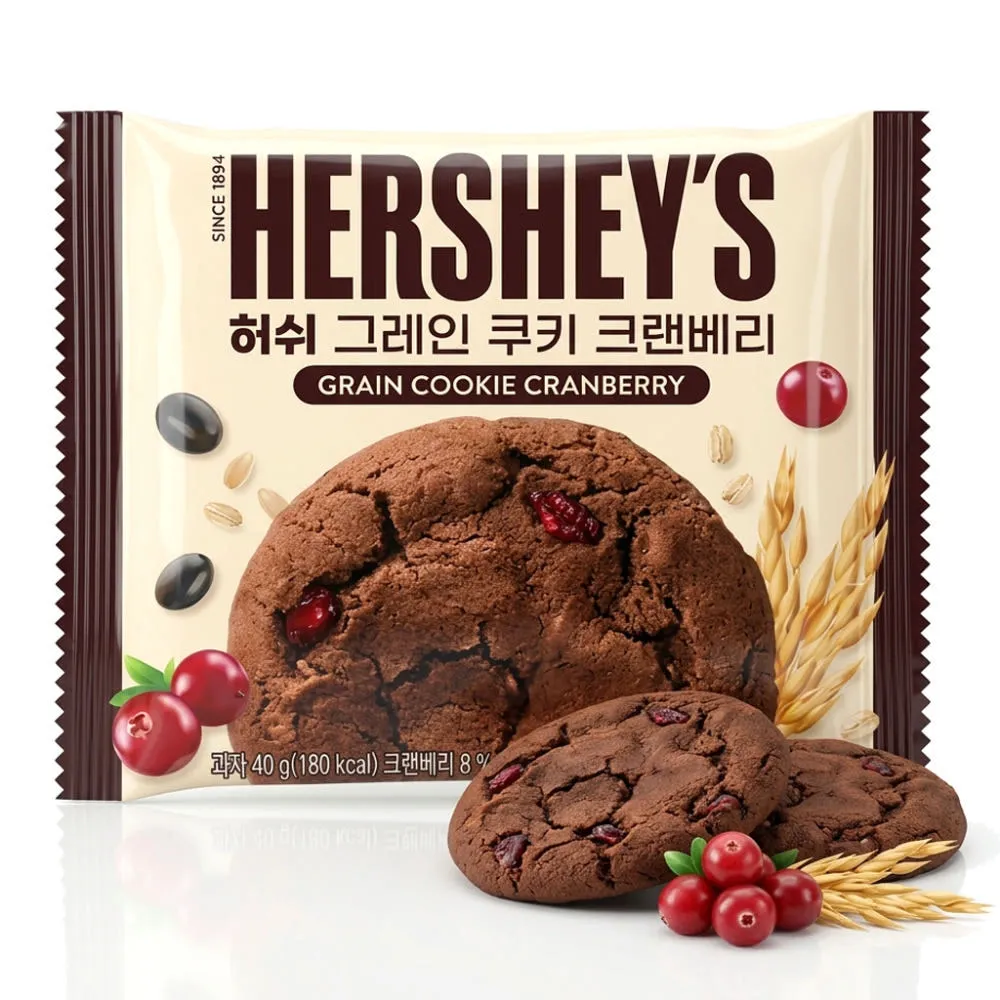 허쉬 그레인 크린베리 쿠키 40gx10개