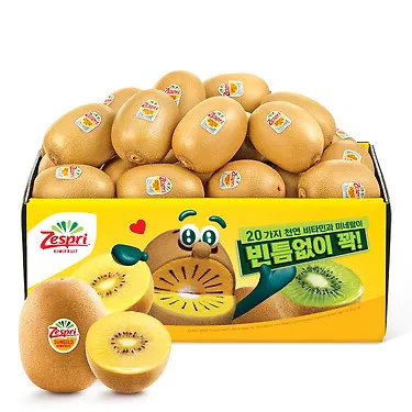 제스프리 골드키위 1.4kg+포토카드 (2개 구입시 2알 덤! 합포장)
