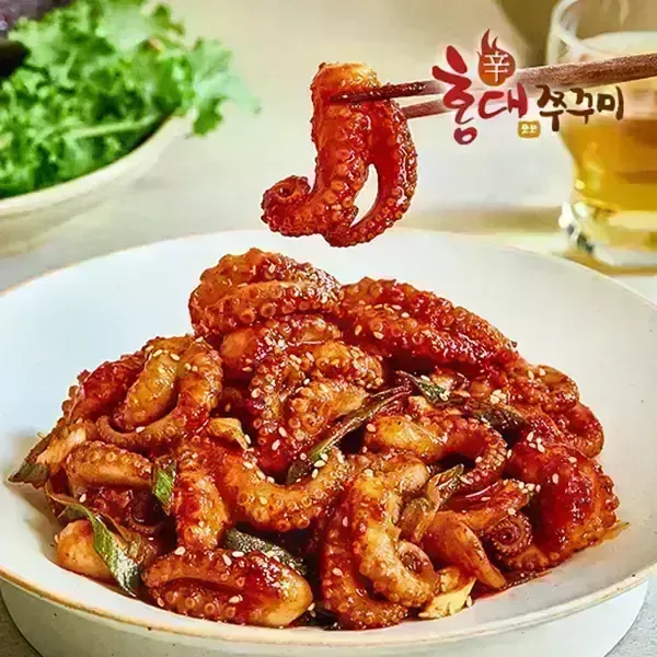 [11번가] 홍대쭈꾸미 300g 6팩 수제양념 쭈꾸미볶음 냉동 택배