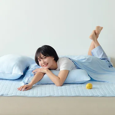 젤라또 냉감패드 항균 논슬립 침대패드 쿨매트 Q-MAX ~0.457