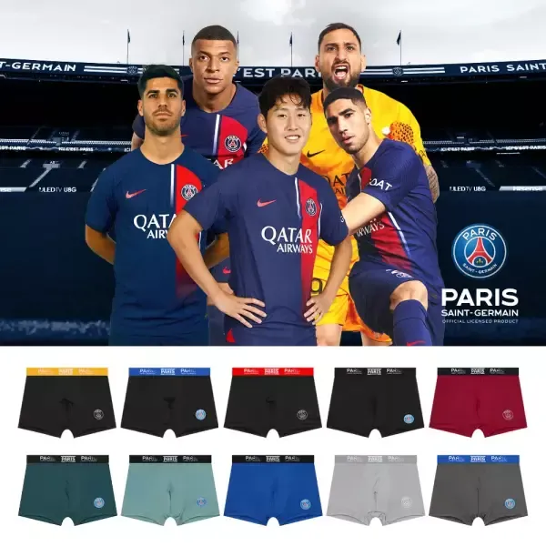 [11번가] [T멤버십 특.가] 누적판매 150만장! PSG 파리생제르망 남성 드로즈 팬티 10종+파우치 세트 PSG-UWM-23F01