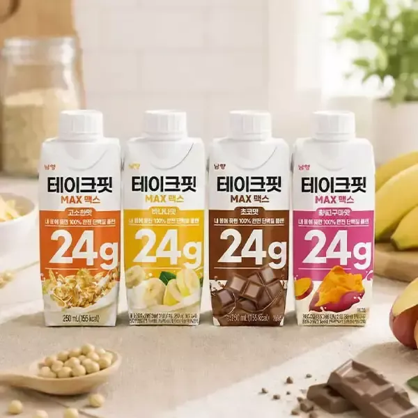 [11번가] 남양 테이크핏 맥스 4종 250ml 12팩 + 12팩 골라담기