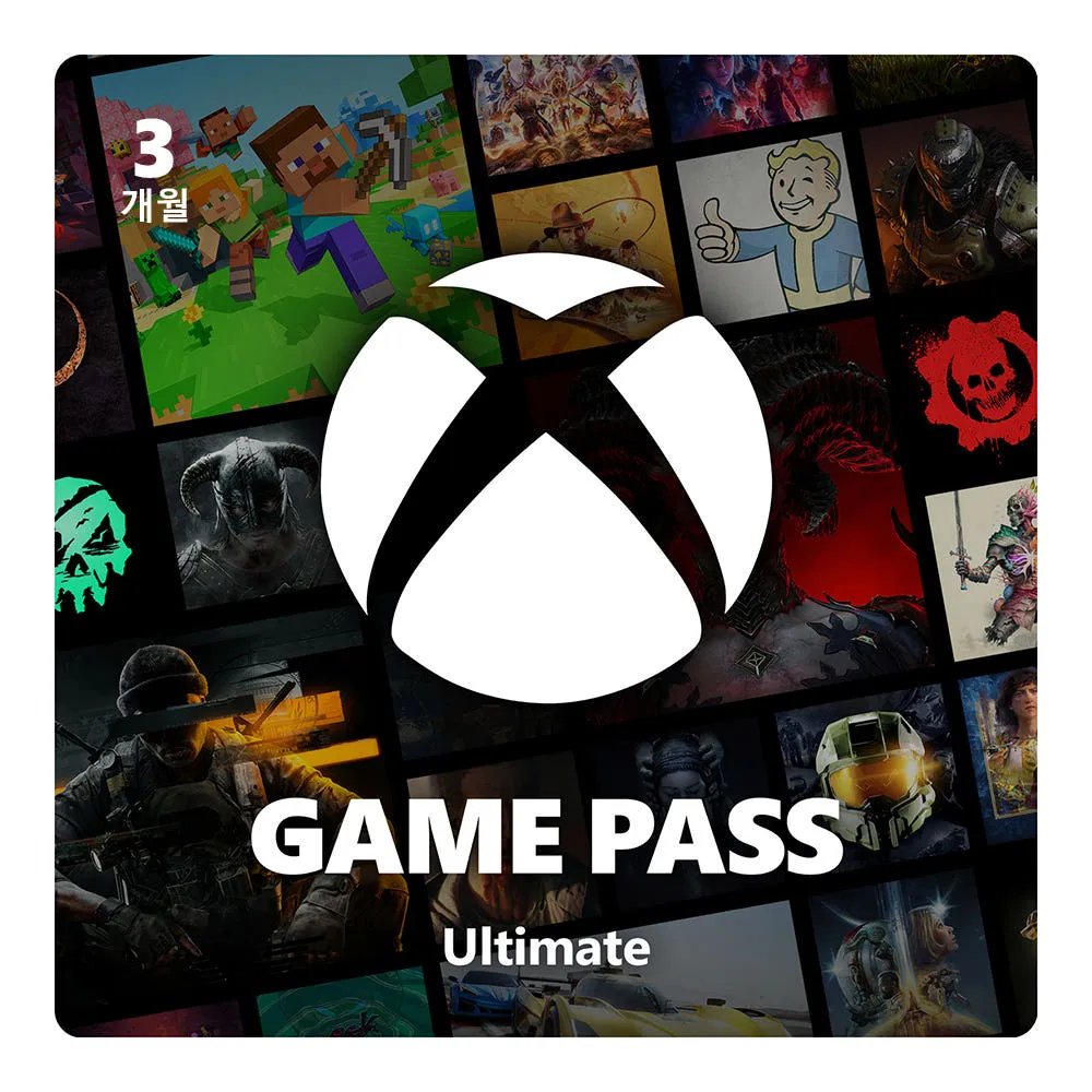 [24시간 발송] Xbox 게임패스 얼티밋 3개월 이용권 / 한국전용 - Digital Code : Xbox 공식스토어