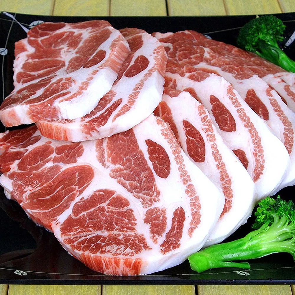 [농할쿠폰] 으뜸한돈 냉장 목살 1kg 캠핑고기 구이용 숯불용 수육용 국내산 돼지고기 : 으뜸한돈 공식 브랜드스토어