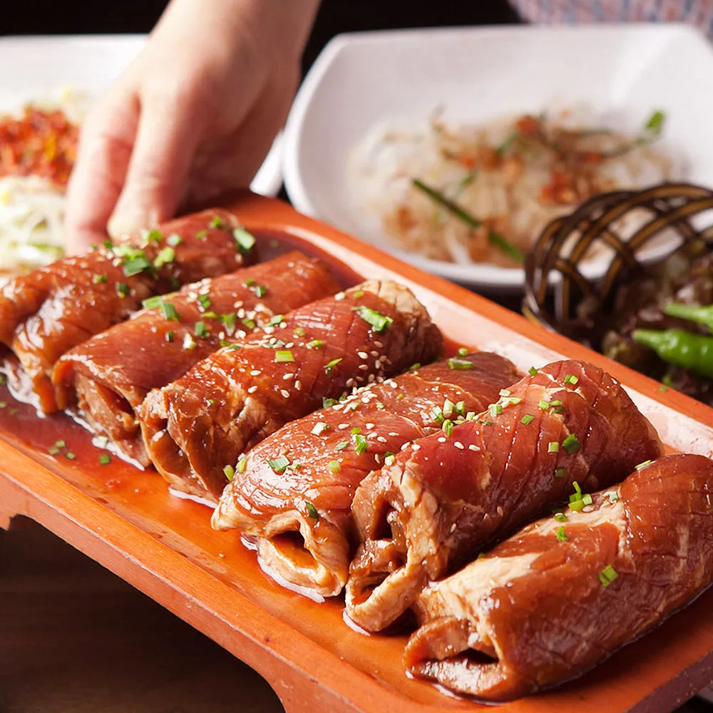참도깨비 초량 칼집 양념왕구이1KG 목전지100% 돈구이 : 참도깨비