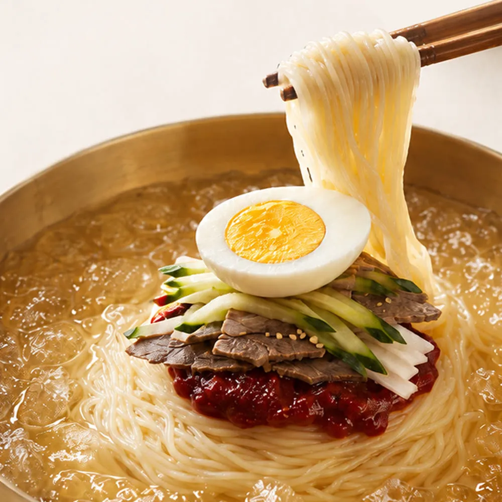 참도깨비 가야 밀면180g 1인분X3봉 + 밀면육수340gX3봉 외 비빔,반반 무김치 : 참도깨비