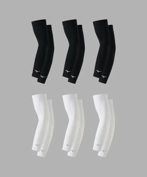 미즈노(MIZUNO) [3PACK] 퍼포먼스 쿨토시 -손목/손등커버형[7color] - 사이즈 & 후기