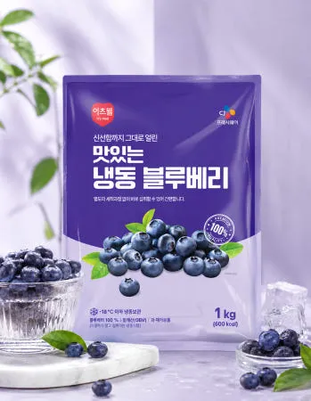이런 상품 어때요? [CJ프레시웨이] 이츠웰 맛있는 냉동 블루베리 1Kg (이츠웰 냉동 블루베리 1kg)