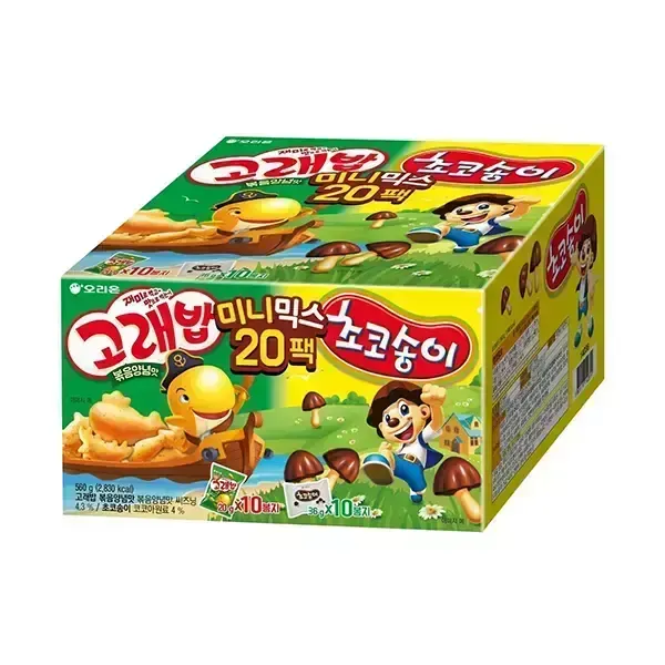 [11번가] 오리온 고래송이미니 20입, 1개