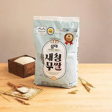 [남도장터] 영암 대우미곡 당일도정 백년기업 삼대 새청무 단일미 2025년 새청무 10kg 이중포장 정부RPC