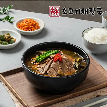 추추소고기해장국 600g 5팩 / 2세트 구매시 추어탕1팩 증정 호주산 청정우를 가득 넣은 HACCP 해장국