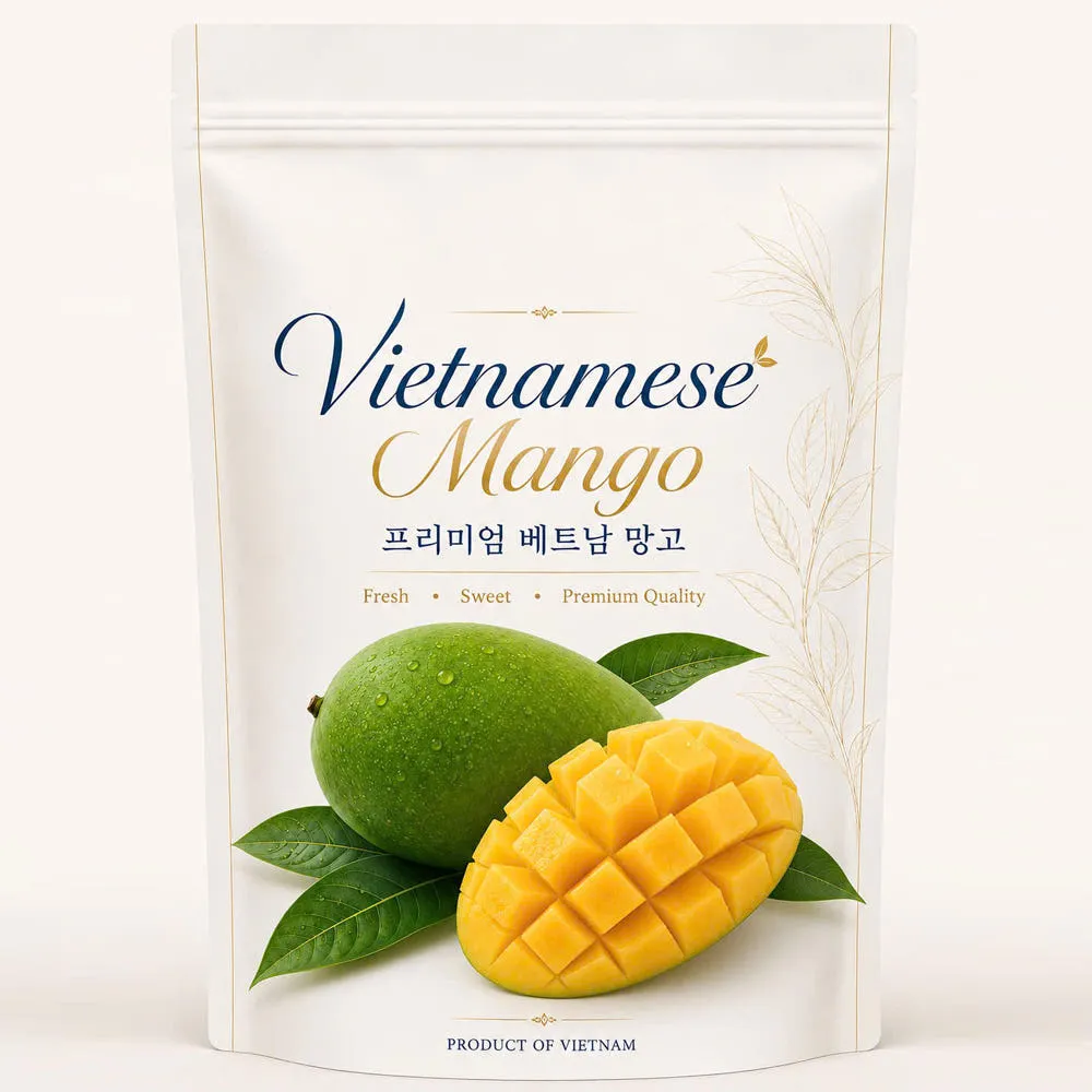 냉동 무가당 망고 250g 베트남 푸토성에서 온 그린망고 기본 얼음팩 1개 N맴버십은무배