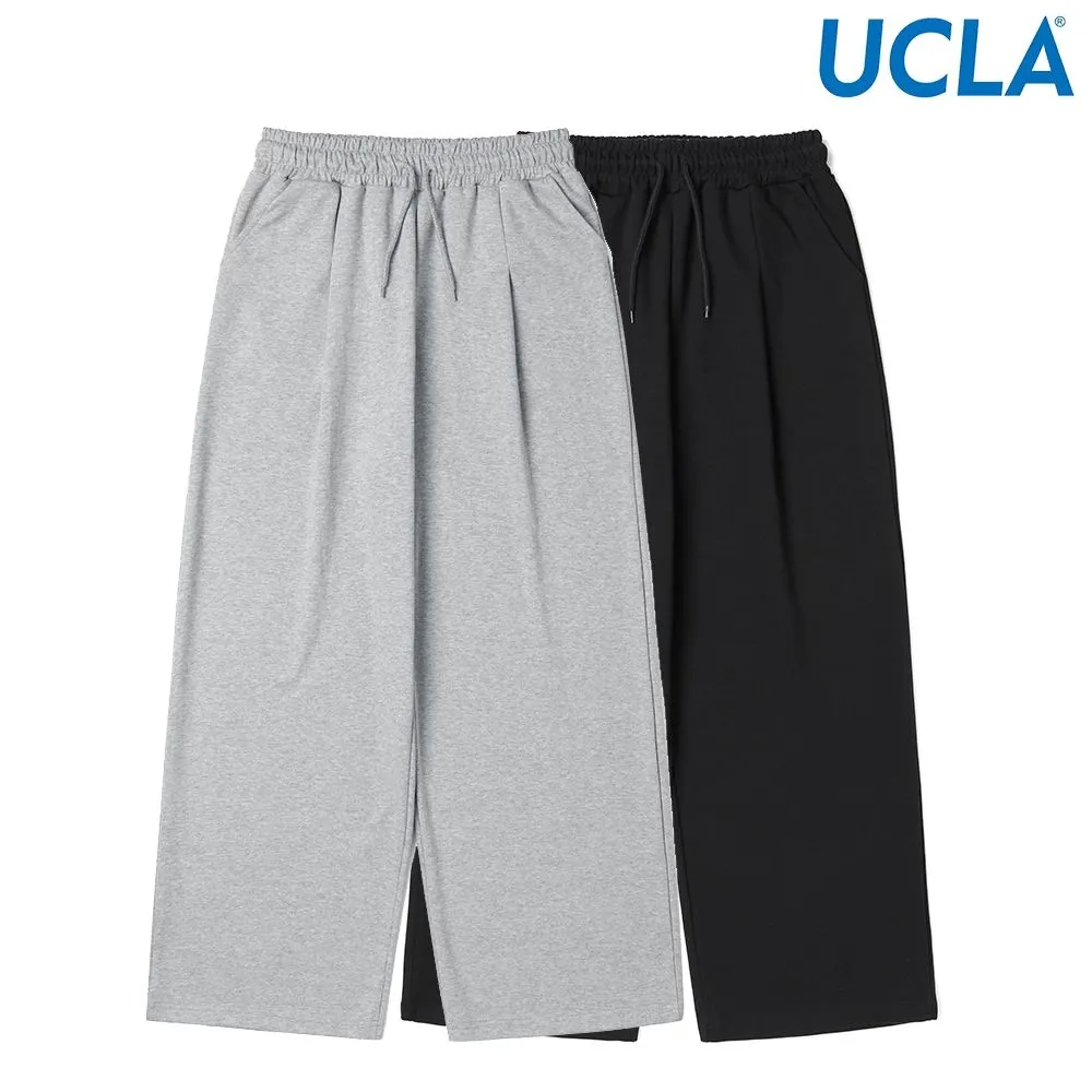 [UCLA]남성 루즈핏 원턱 트레이닝 와이드 팬츠 : 롯데ON