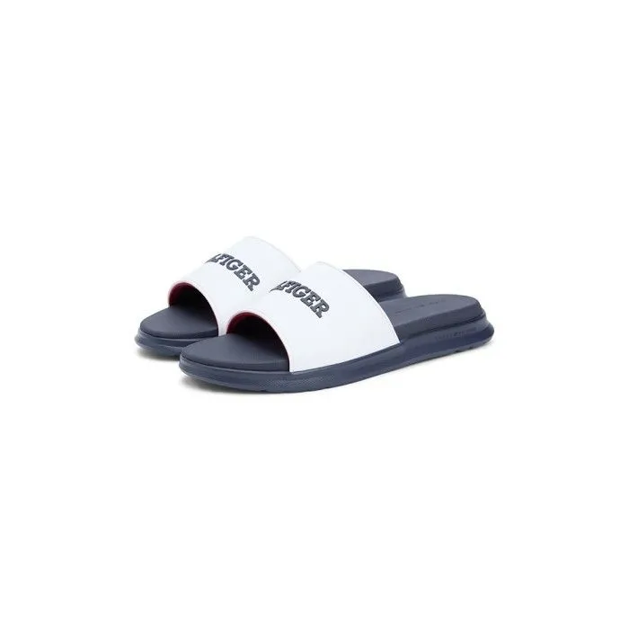 [타미힐피거 슈즈][공식][정상가:89,000원] 컴포터 러버 슬라이드 T52G1ASD800MT1YBS : 롯데ON