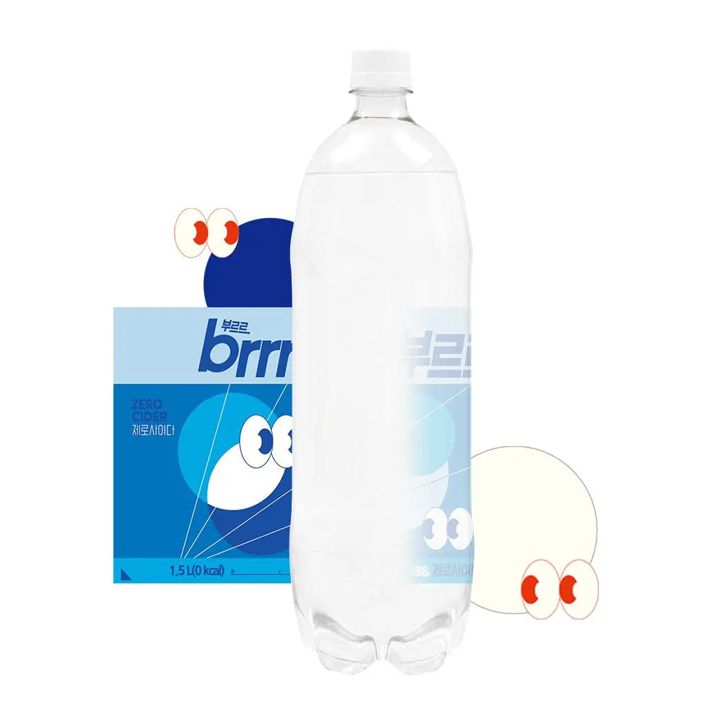 부르르 제로사이다 오리지널, 1.5L, 12개