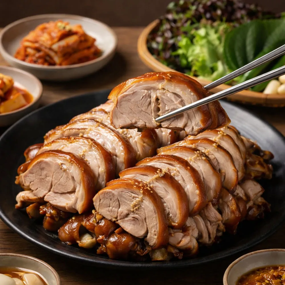 삼형제고기 흑마늘 순살 족발 250g 1팩 제로당 돼지 슬라이스 무뼈