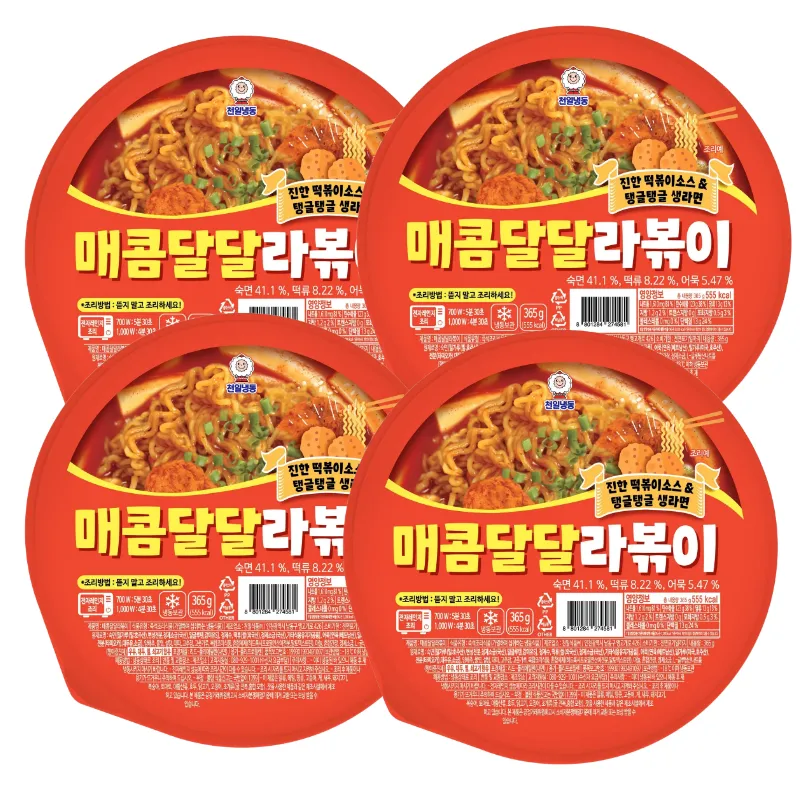 천일식품 매콤달달라볶이 4개입