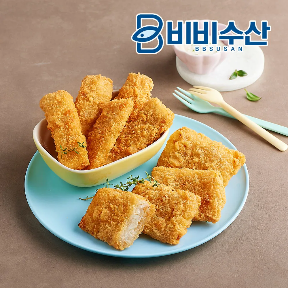 에어프라이어용 생선까스 500g 피쉬핑거 순살