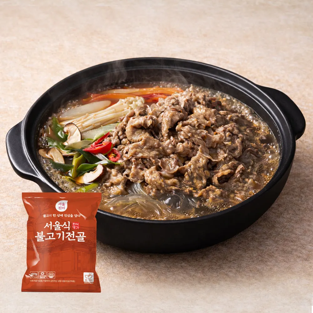 참도깨비 서울식 소불고기 전골420g