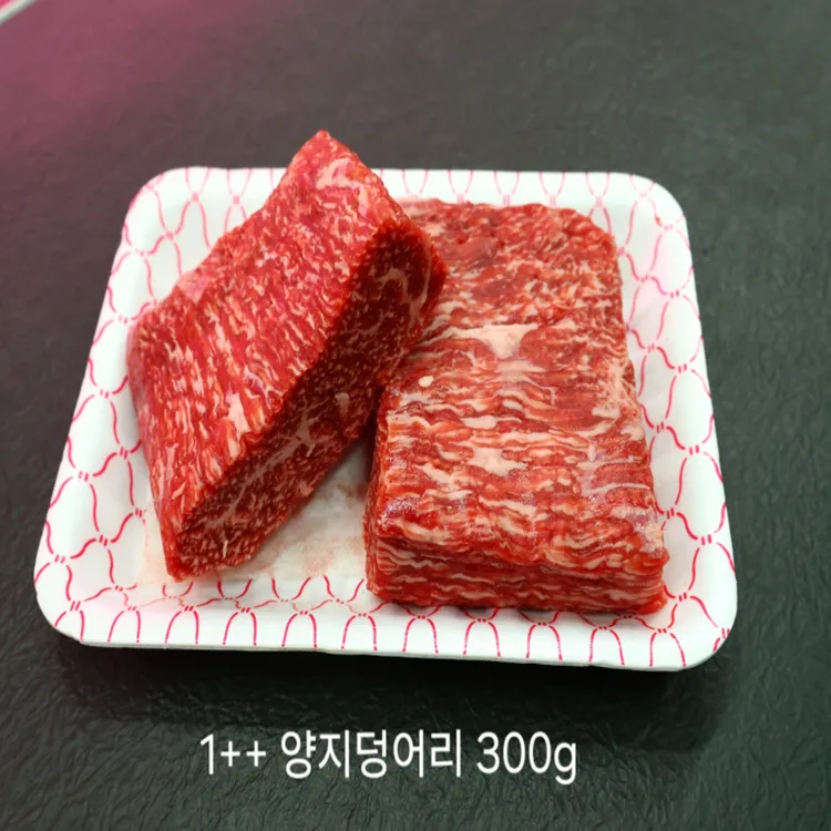 [정든정육점] 1++등급 한우양지국거리 300g+300g : 롯데ON