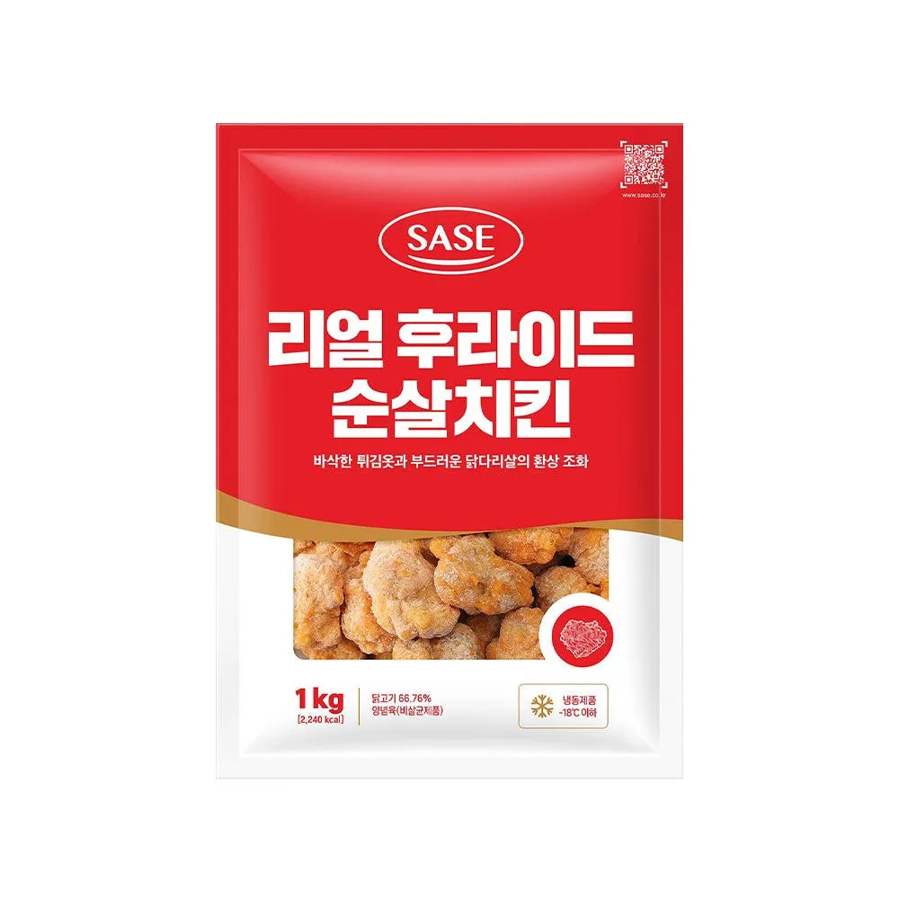 사세 리얼 후라이드 순살치킨 1kg