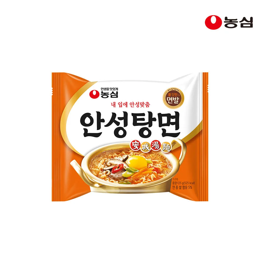 농심 안성탕면 125g, 20개