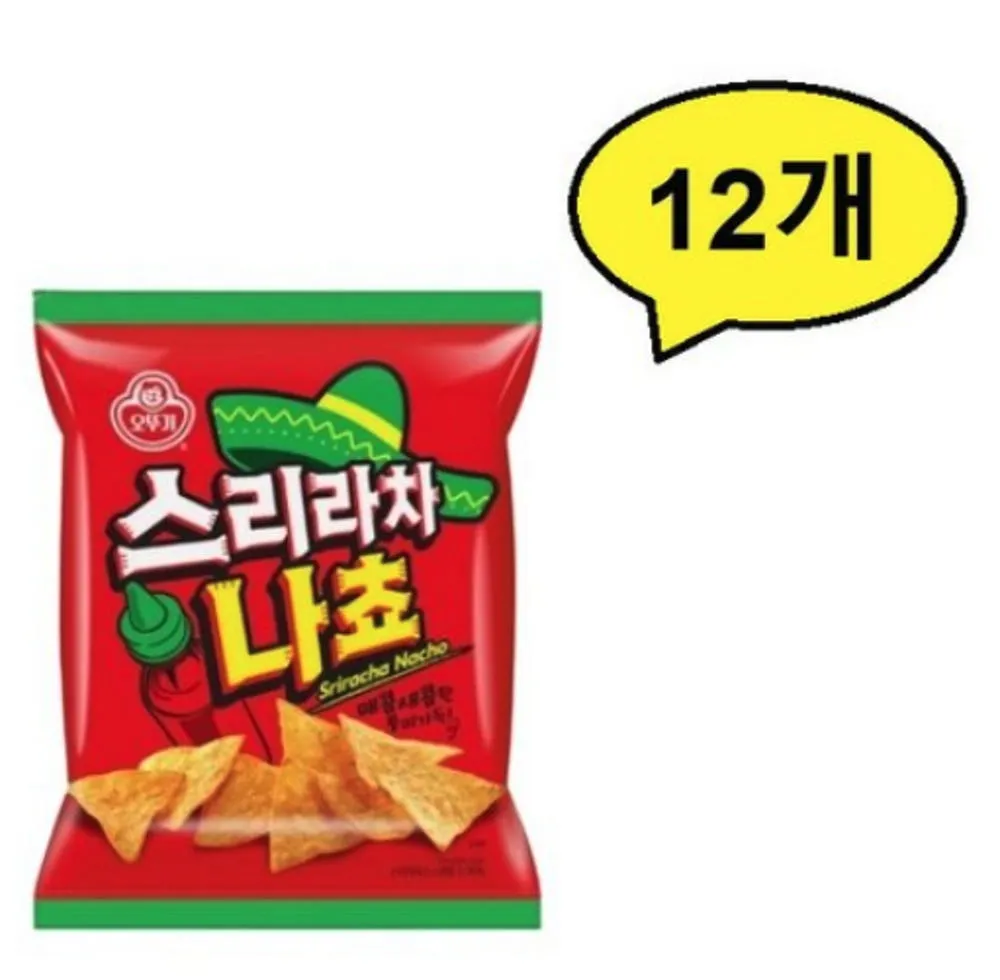 오뚜기 스리라차 나쵸 120g x 12봉