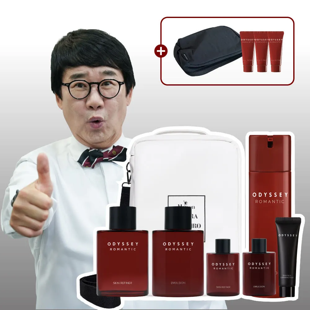 오딧세이 올인원 로션 180ml + 스킨로션 본품 2종 + 트래블키트 3종 세트