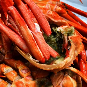 선주발송 시즌 첫조업 구룡포 자숙 홍게 A급 3kg (8-12미) 수율 80%-90% 5kg 특가