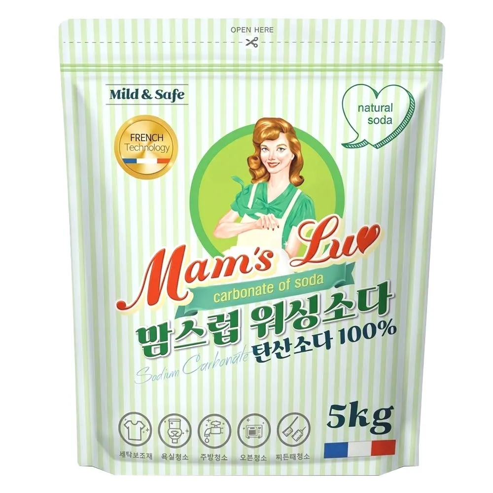 맘스럽 워싱소다 탄산소다 파우치 5kg