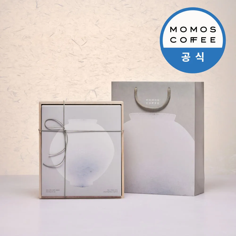 모모스커피 드립백 달항아리 선물세트 24개입