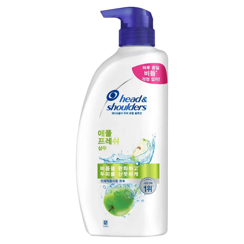 헤드앤숄더 기능성 비듬샴푸 애플프레쉬, 850ml, 1개