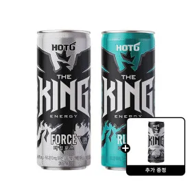 핫식스 더킹 355ml 포스 24캔+러쉬 24캔 +핫식스 더킹 제로 355ml 6개 증정