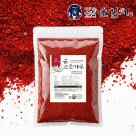 국내산 고춧가루 이기순 명인의 순(順) 고춧가루 1kg 26년산 햇 국내산 100% 건고추 지퍼백
