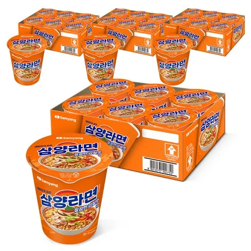 삼양라면 오리지널 컵 65g, 24개 - 봉지라면