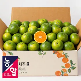 (신선집중) 제주 첫출하 햇조생 감귤 로얄과(S-M) 실중량 2.5kg +1kg 추가증정 (총 3.5kg)
