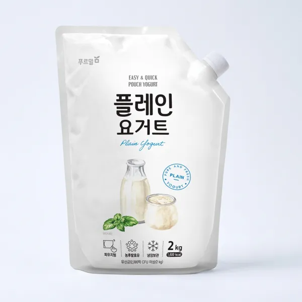 푸르밀 플레인 요거트, 2kg, 1개