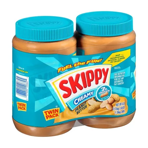 스키피 크리미 피넛 버터, 1.36kg, 2개 - 땅콩버터잼
