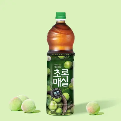 [주말특가] 초록매실 제로 1.5L 12개