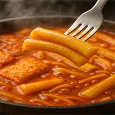 [물1컵] 국물떡볶이 230g 1인분 간단조리 냉동 밀떡 어묵미포함