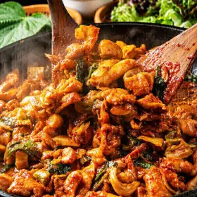 춘천양념 닭갈비 600g x 4팩(총2.4kg)/ 닭다리순살/ 닭갈비는 양념맛