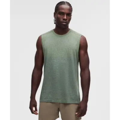 [룰루레몬] (LULULEMON) 메탈 벤트 테크 슬리브리스 셔츠 *업데이트 핏 LAYR DDND