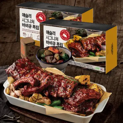 [애슐리] 시그니처 바비큐 폭립 800g, 2개
