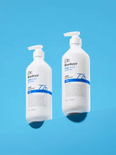 [케라시스] (KERASYS) 닥터루티어 비듬 쿨샷 탈모증상완화 샴푸 쿨멘솔 800ml 2개