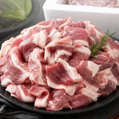 [참도깨비] 국내산 한돈 뒷고기 500g 돼지고기 특수부위 모듬 구이용