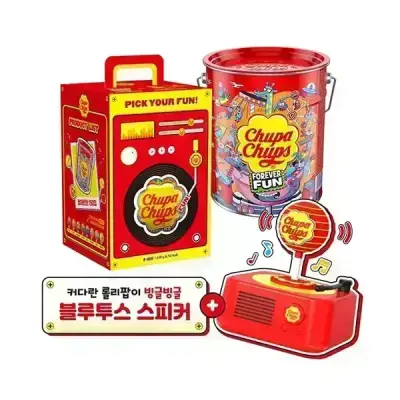 [60분러시] 츄파춥스 블루투스 스피커 기획