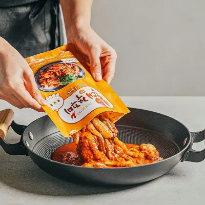 [홍대쭈꾸미][APP전용] 홍대쭈꾸미 500g 4팩 (약간매운맛/매운맛)