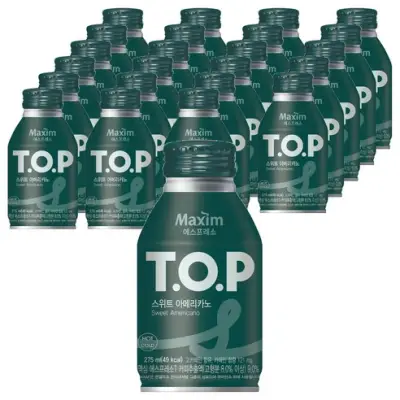 [티오피] 스위트 아메리카노, 275ml, 24개 - 커피음료