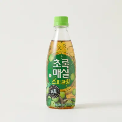 [초록매실] 스파클링 제로, 350ml, 20개
